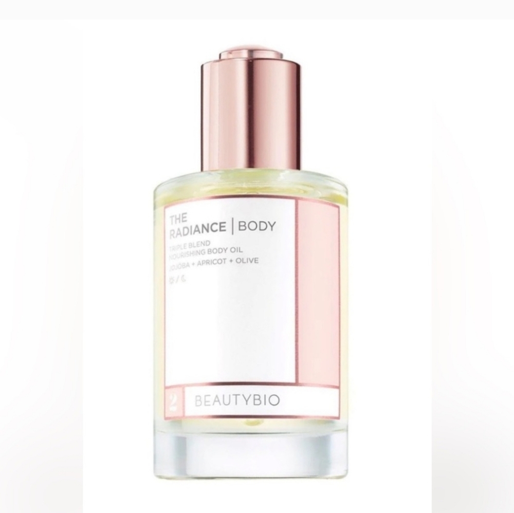 NIB BeautyBio $60 The Radiance Body Triple Blend Nourishing Body Oil